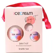 Inebrya Kit Ice Cream Dry-T - Champô 300ml + Bálsamo 300ml