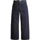 Levi's para mulher. A8701-0007 Calças de ganga XL Straight navy (28/31), Casual, Algodão, Denim, Marinho