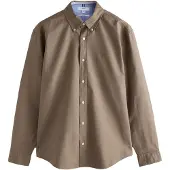 Next Camisa bege escuro