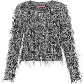 MyMo ROCKS Pullover 'Young Fashion' cinzento / preto