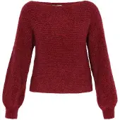 Dreimaster Pullover 'Vintage' borgonha