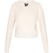 Dreimaster Pullover branco natural