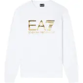 Emporio Armani Moletom Train Logo Series Big Logo
