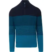 KOROSHI Pullover navy / azul ciano / petróleo