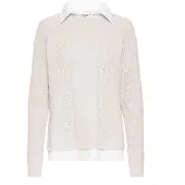 Oxmo Pullover ' OXFSANVI PU 1 ' bege