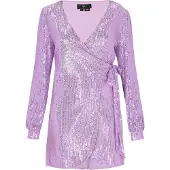 Faina Vestido de cocktail lavanda