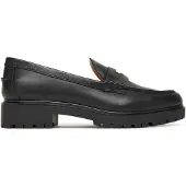 Ralph Lauren Sapato Slip-on 'MARLI' preto
