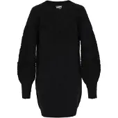 Dreimaster Vestido de malha preto