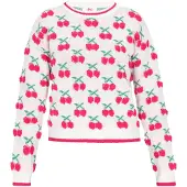 Mymo Pullover abe / vermelho / branco