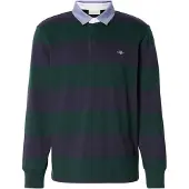 Gant Camisa verde escuro / berinjela