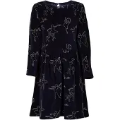 Happy girls Vestido navy / branco