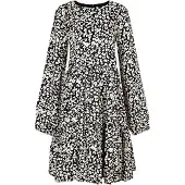 Happy girls Vestido preto / branco