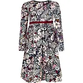 Happy girls Vestido mistura de cores