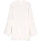 IZIA Pullover oversized 'Boho' branco lã