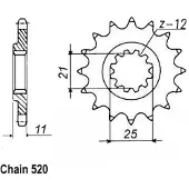Sifam Pinhao Dianteiro 12092cz15