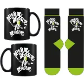 Pyramid Conjunto De Presente Beetlejuice Com Caneca E Meias 315ml