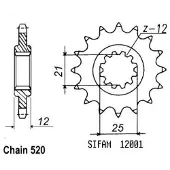 Sifam Pinhao Dianteiro 12001cz16