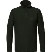 Petrol Industries Pullover amarelo dourado / verde escuro / preto
