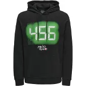 Only & Sons Sweatshirt 'ONSSquidgame' lima / verde claro / preto / branco