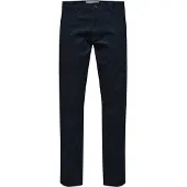 Selected Calças chino 'SLHNew Miles' azul escuro