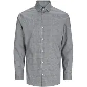 Jack & jones Premium Camisa 'JPRBLAPARKER' cinzento