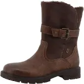 Mustang Botas 'Bienke' castanho / castanho escuro
