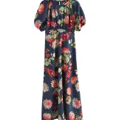 Next Vestido navy / mistura de cores