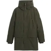 Aigle Parka meia-estação oliveira