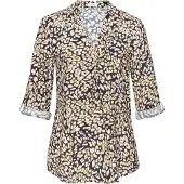 LASCANA Blusa creme / navy / oliveira