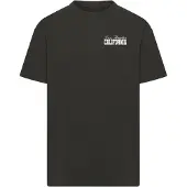 Mister tee Camisa 'California Hibiskus' preto / branco
