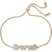 Gaya Pulseira ouro rosa