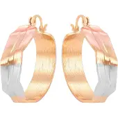 NAEMI Brincos ouro rosa