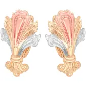 NAEMI Brincos ouro / ouro rosa / prata