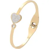 NAEMI Pulseira ouro / transparente