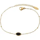 Faina Pulseira ouro / preto