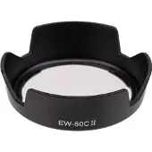 Caruba EW-60C II - Zonnekap - Bescherming tegen overbelichting - Zwart