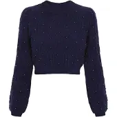 Faina Pullover 'Fashion Look' marinho