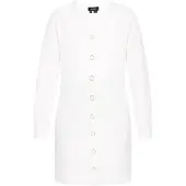 Usha Casaco de malha offwhite
