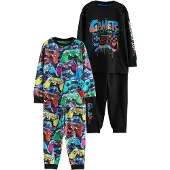 Next Pijama azul real / amarelo / verde / preto