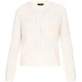 Faina Pullover 'Fashion Look' offwhite