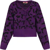 MyMo ROCKS Pullover berinjela / preto