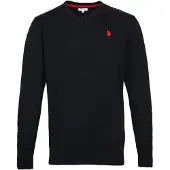 U.S. POLO ASSN. Pullover vermelho / preto
