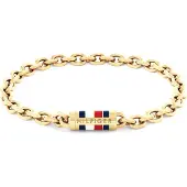 Tommy Hilfiger Bracciale Bruce Chain Oro 19 Cm — Bracciale
