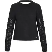 Dreimaster Pullover 'Vintage' preto