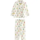 Next Pijama 'Miffy' ecru / amarelo / verde / preto
