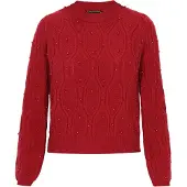 Faina Pullover 'Fashion Look' borgonha