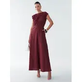 BWLDR Vestido 'Eden' bordeaux