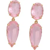 NAEMI Brincos ouro / rosa claro