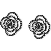 NAEMI Brincos preto / prata