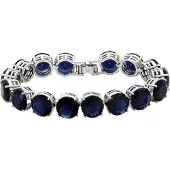 Gaya Pulseira navy / prata